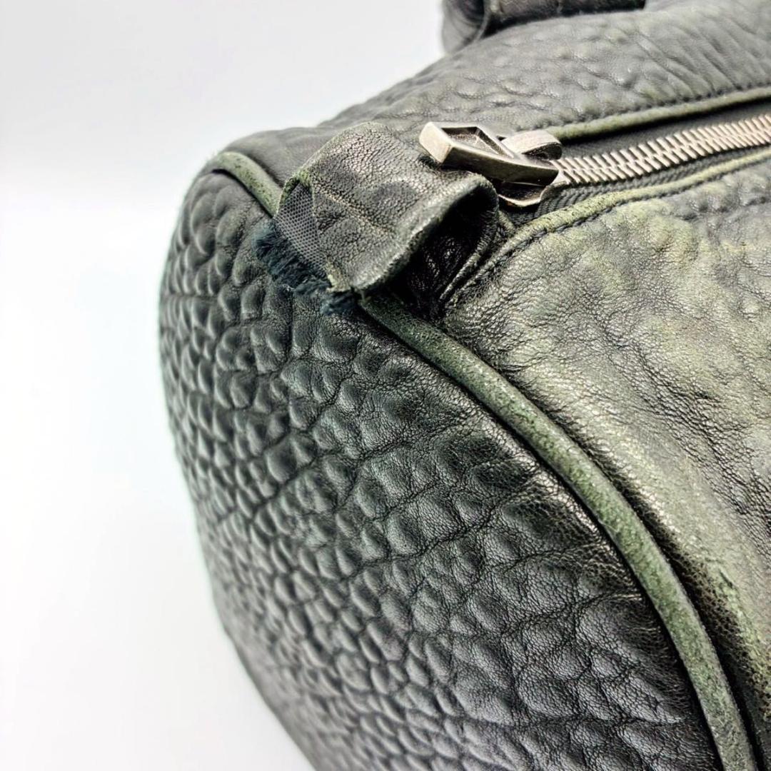 アレキサンダーワン ミニボストン ハンドバッグ レザー シボ革 archiv