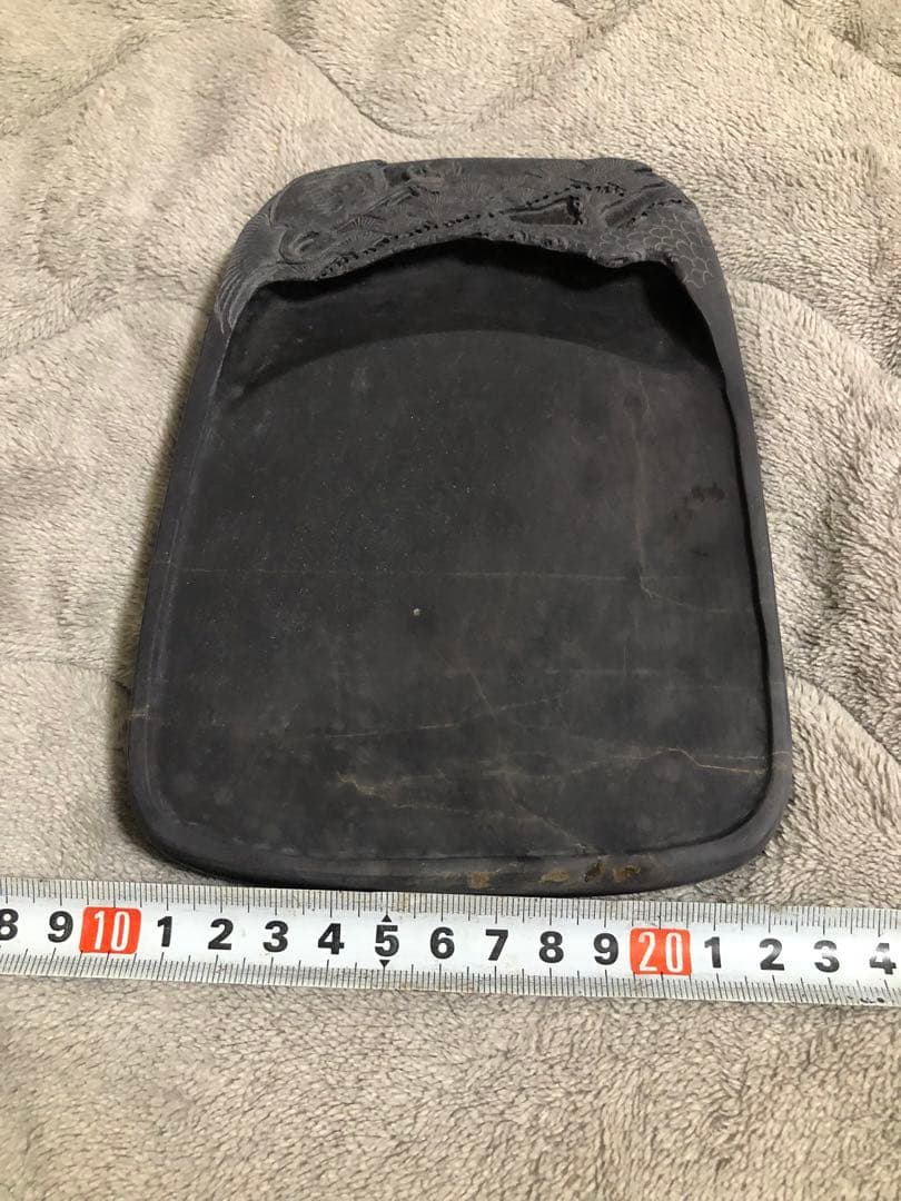 端溪硯 老坑 水巖 大西洞 金綫 青花 書道用品 端渓硯 骨董