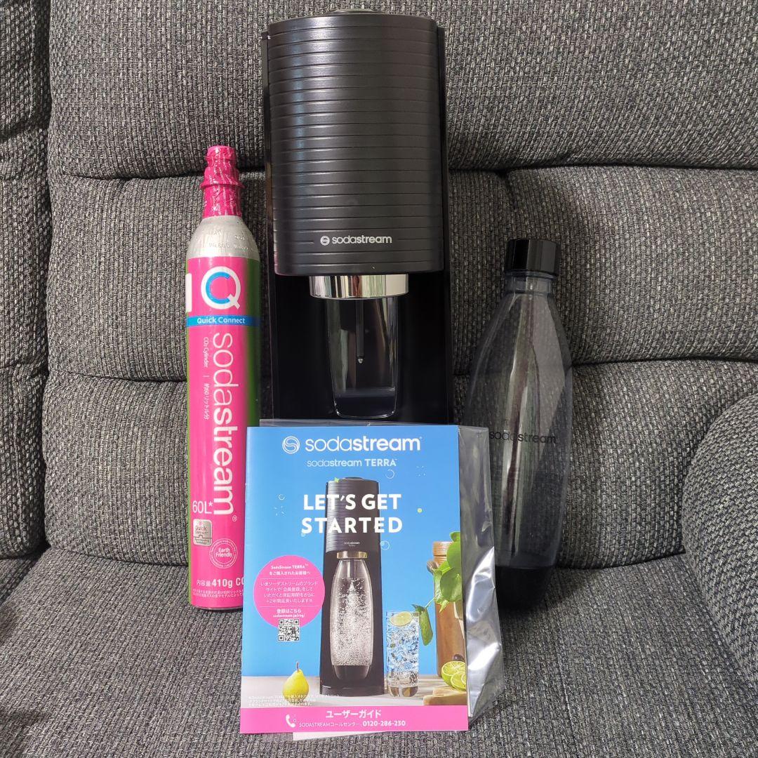 SodaStream TERRA 炭酸水メーカー ブラック