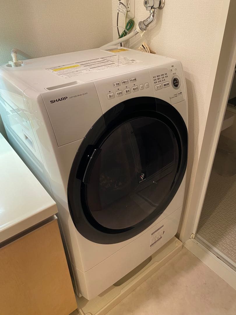 【取引済】ファービー様SHARP ドラム式洗濯乾燥機 ES-S7F