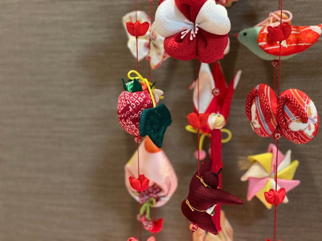 可愛いつるし雛No.116 ひな人形・桃の節句・初節句飾り・さげもんつるし飾り