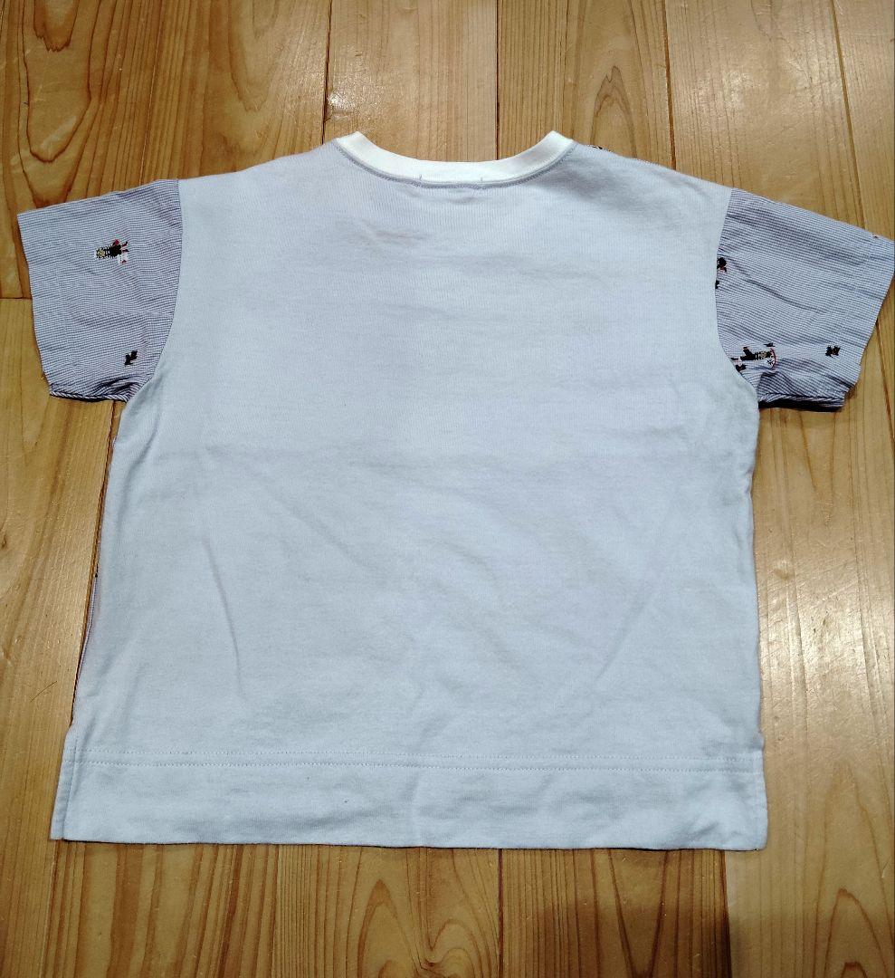 ファミリア　familiar テリア　半袖Tシャツ　100