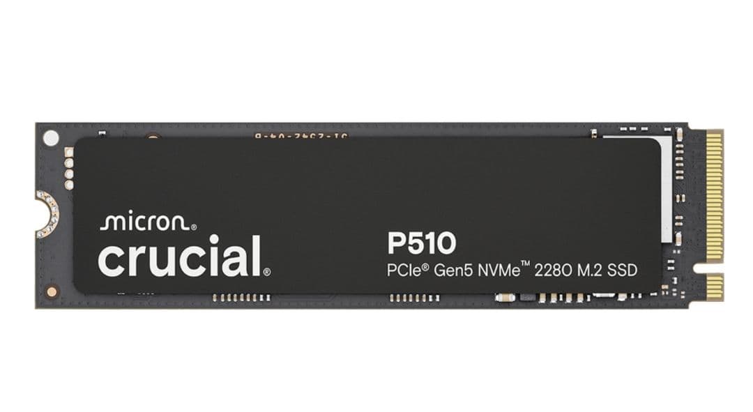 【M.2 SSD】2TB P510 Gen5