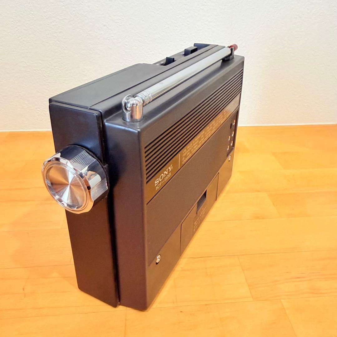 【希少未使用】SONY ICF-110Bラジオ FM/SW/MW ソニー