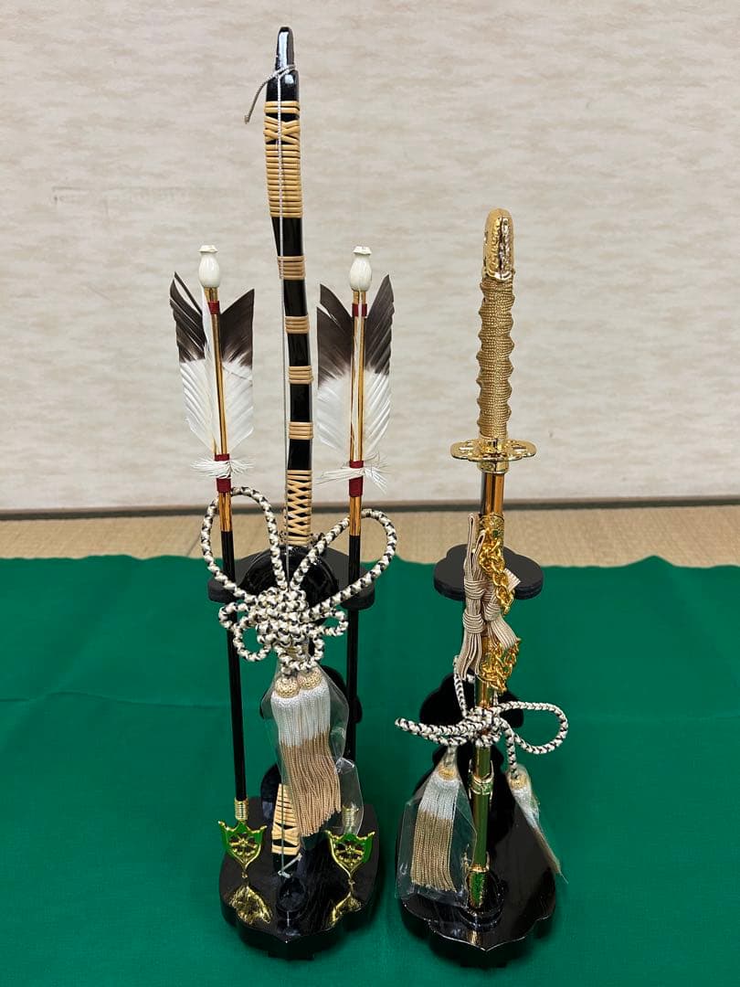 五月人形 8号 彫金 大翔 若草 松月作 特撰 古代鎖太刀 藤栄作 鎧 兜