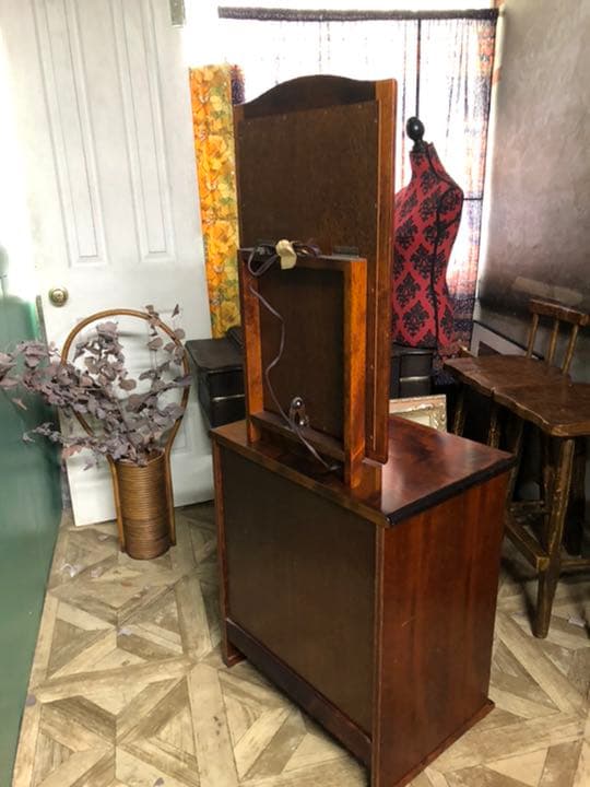 ドレッサー 鏡台 アンティーク インテリア ビンテージ 薔薇 ローズ