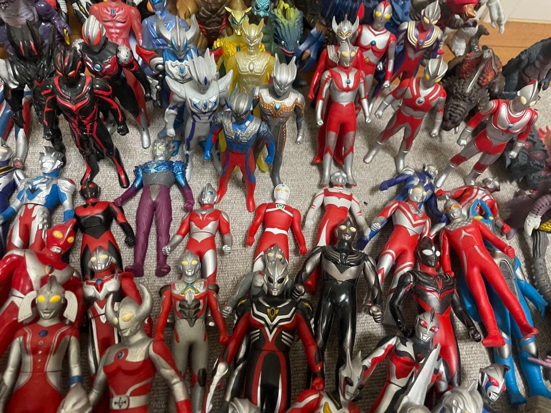 ウルトラマンシリーズ ゴジラシリーズ　ソフビ　フィギュア　まとめ売り