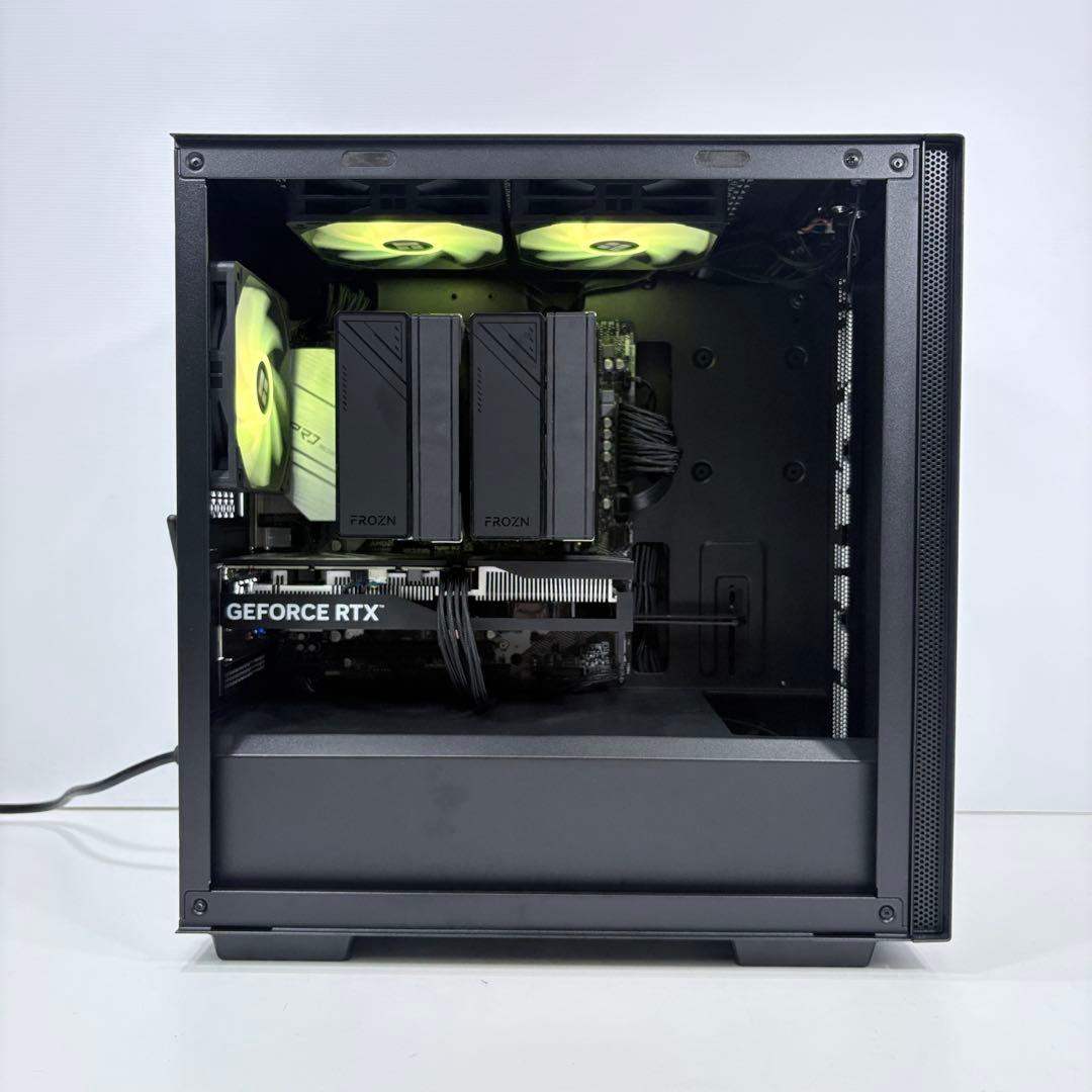 美品 自作ゲーミングPC Ryzen7 5700X RTX4060 色変可LED