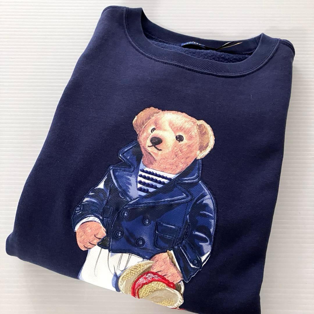 Polo Ralph Lauren ポロベア スウェット ネイビー　XS