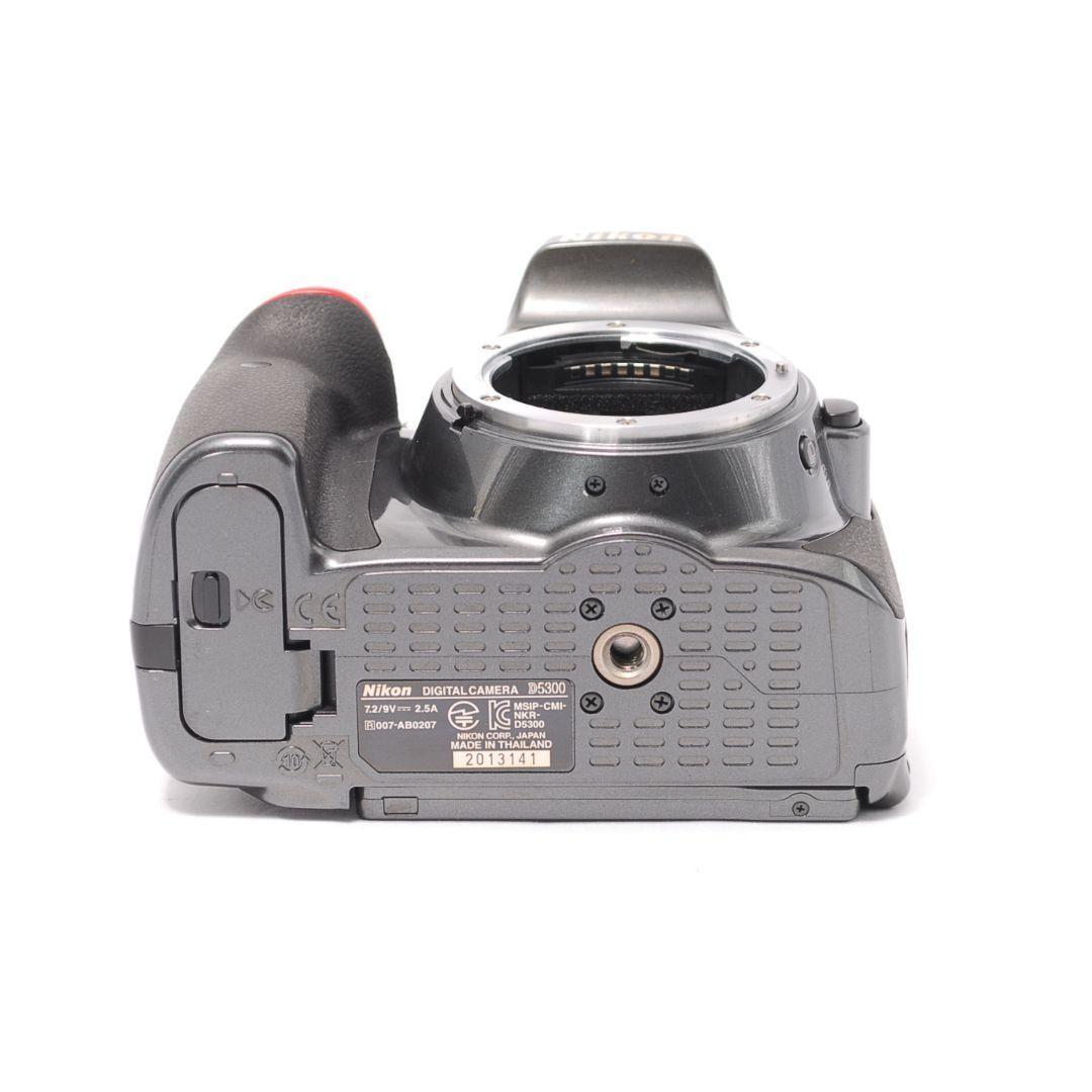 ❤即購入1000円OFF❤ Nikon D5300 シャッター46枚 グレー