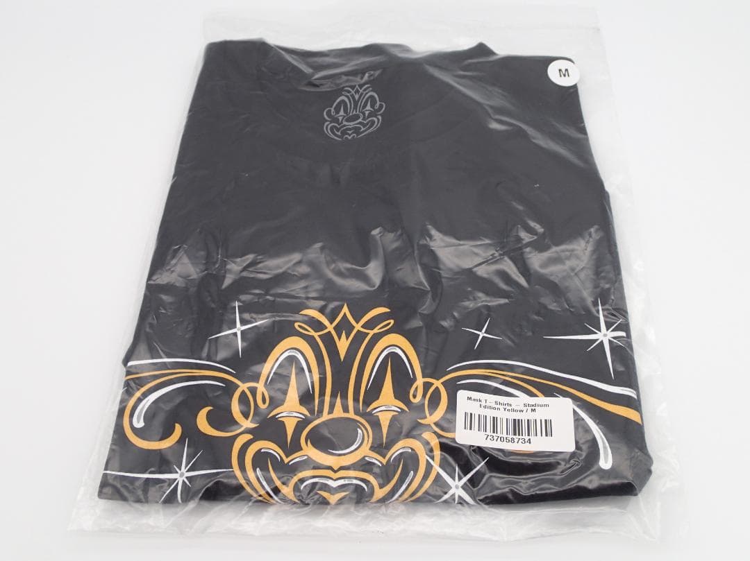 応援グッズ MISTER CARTOON MLB CLOWN MASK TEE YELLOW