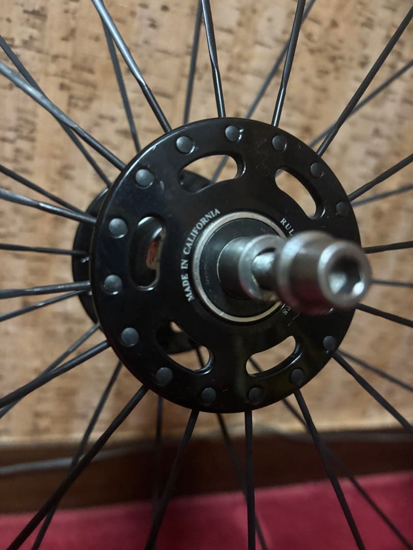 Philwood SLR track ハブ　Fホイール