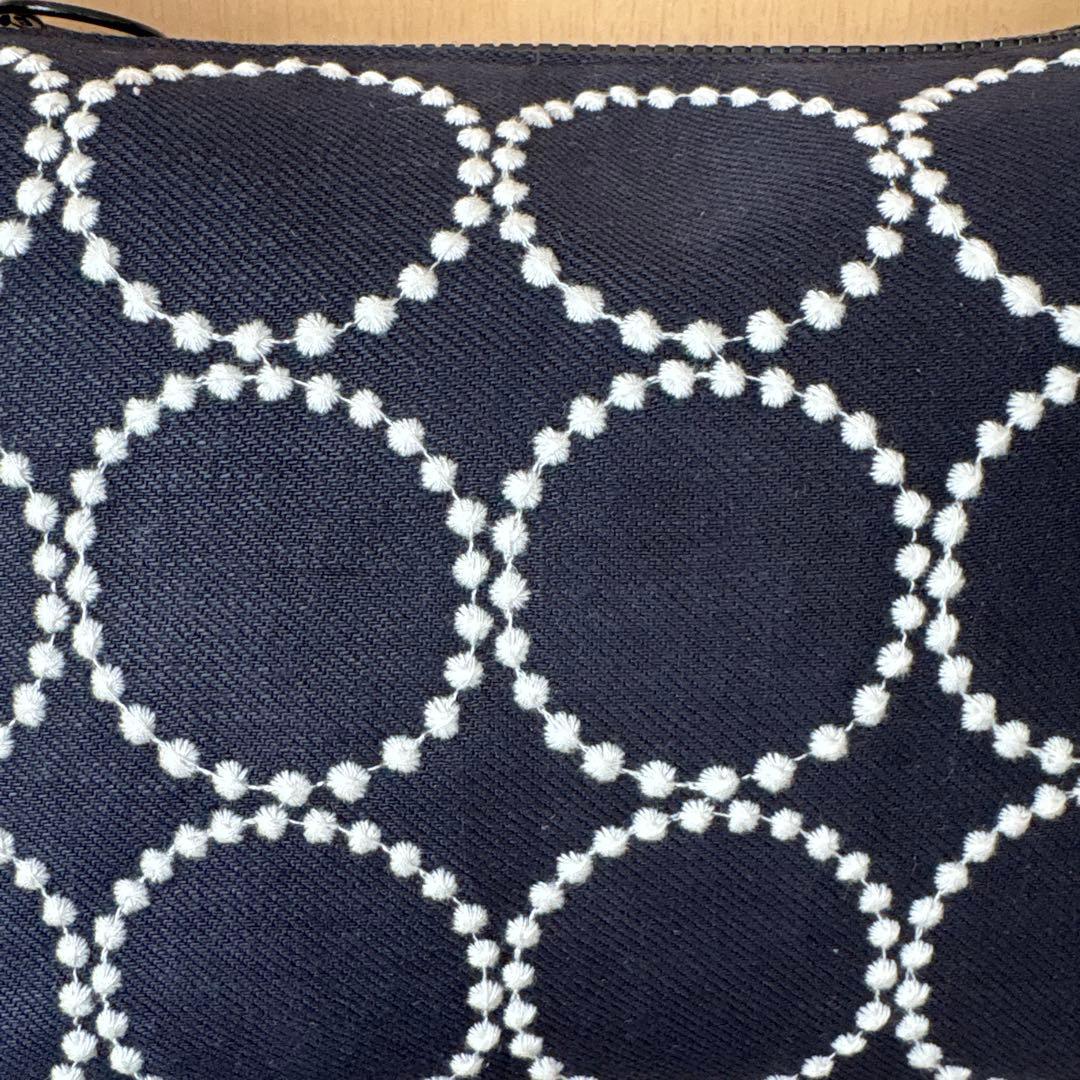 ハンドメイド　ふっくらショルダーバッグ　ミナペルホネン　タンバリン