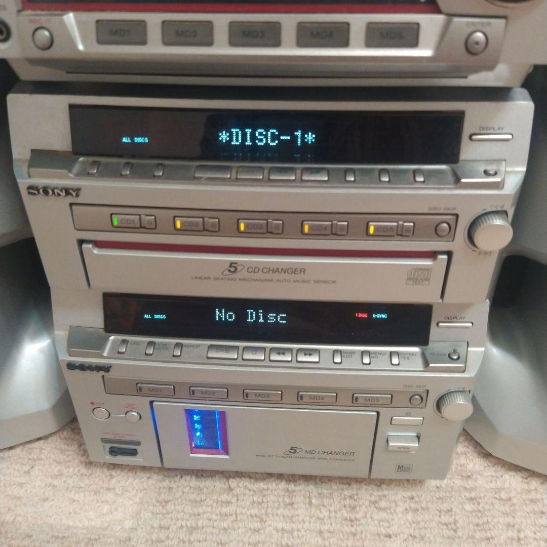 Sony STR-MD777 CD・MD・カセットデッキ コンポ　フルセット