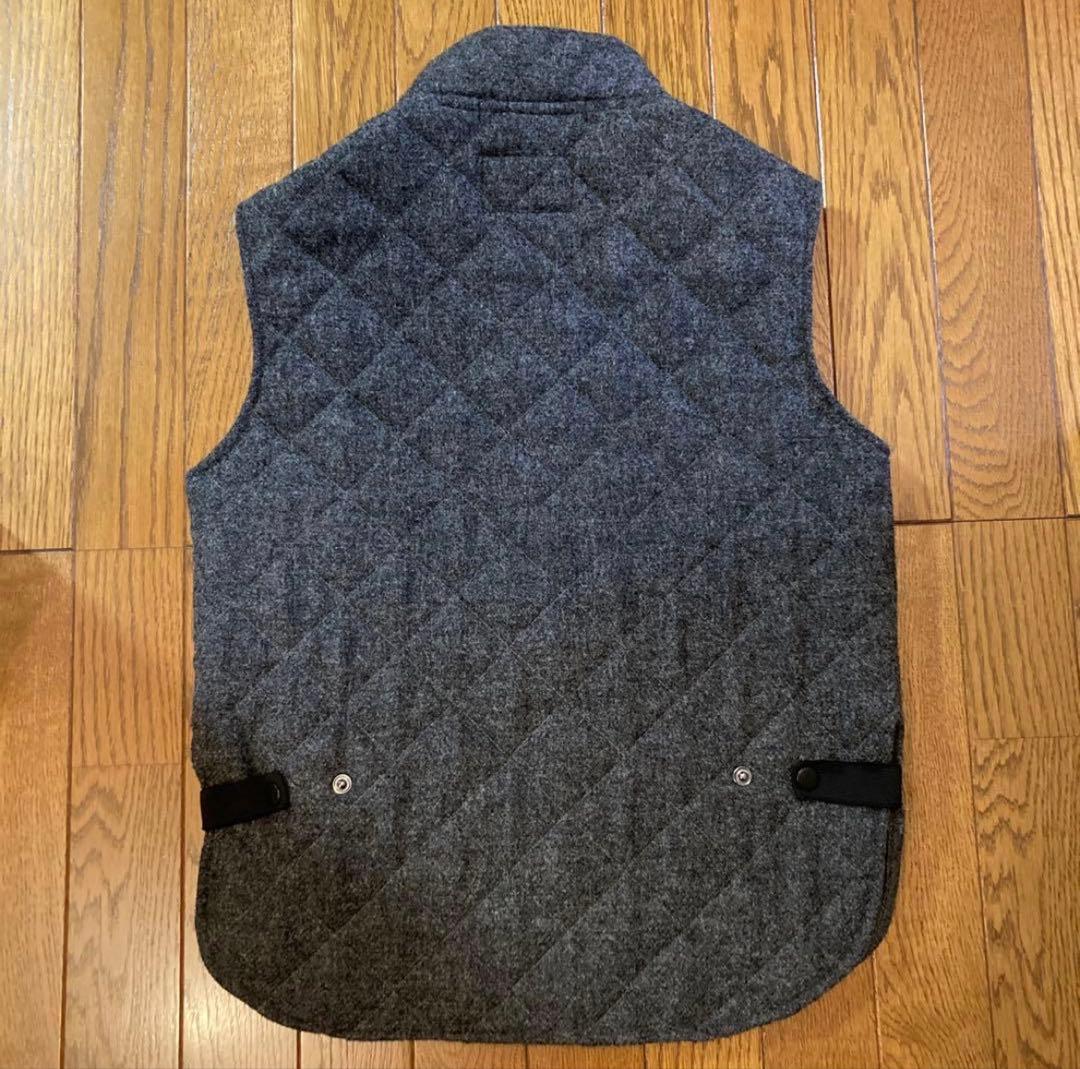 BEAVER キルティングベスト 英国製　サイズ34(S相当)