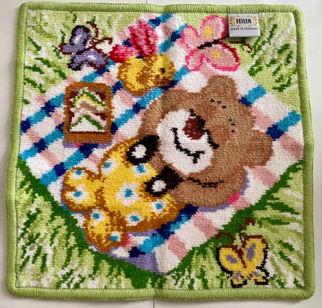 FEILER　ピクニックテディ　ハンカチ