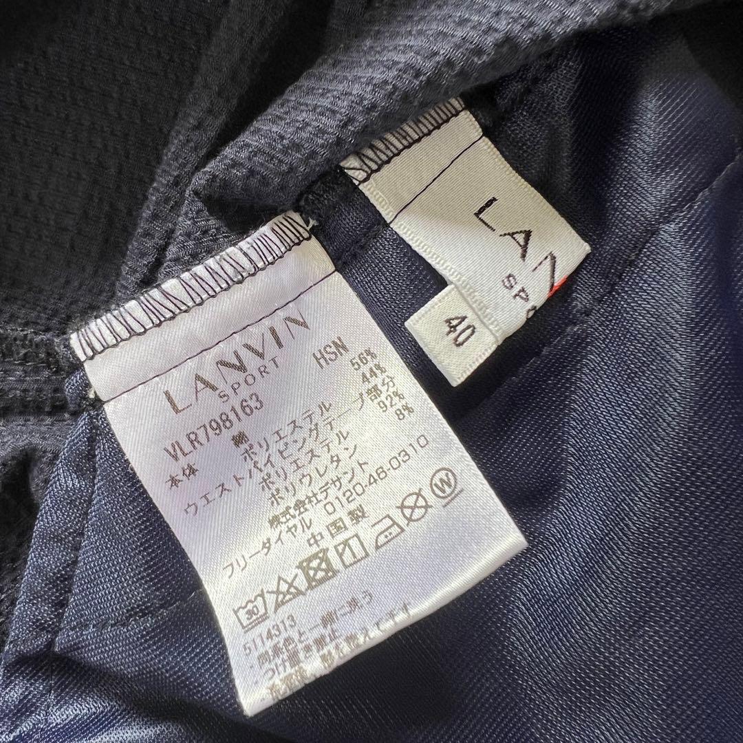 LANVINSPORT ランバンスポール　ノースリーブ　ワンピース　モックネック