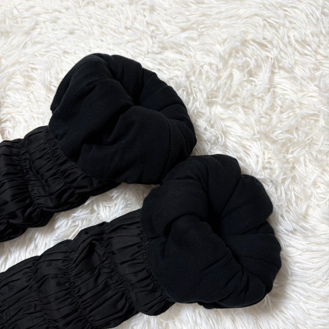 新品　未使用　イオンドクター レッグウォーマー58 黒　ロングタイプ