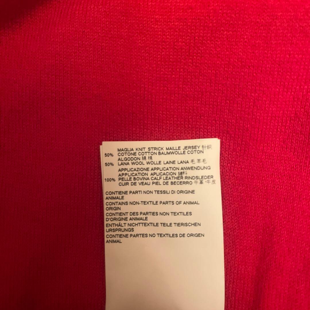 Maison Margiela メゾンマルジェラ エルボーパッチ Mメンズ　赤