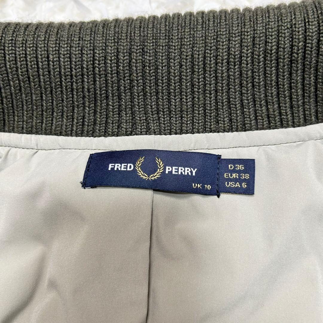 【美品】フレッドペリー ジャケット モッズコート カーキ Mサイズ
