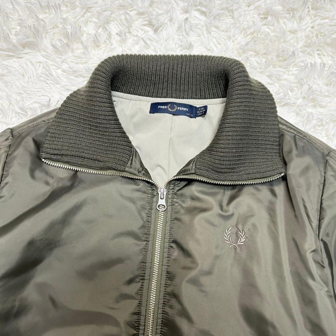 【美品】フレッドペリー ジャケット モッズコート カーキ Mサイズ