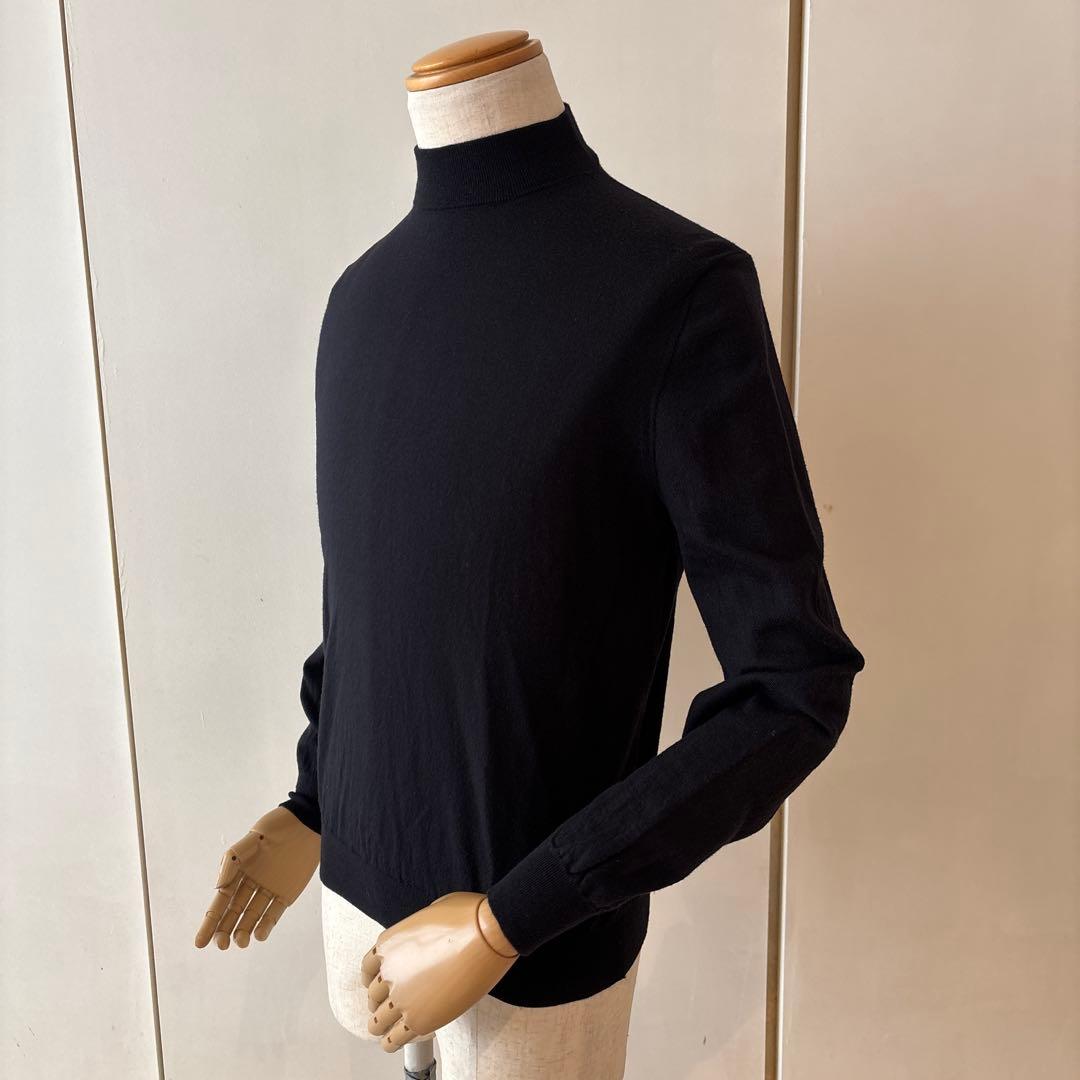 フィリッポデローレンティス／モックネックニット／ブラック／48