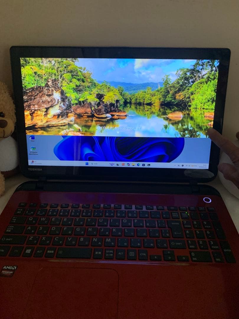 東芝タッチパネル i7\16/新品SSD480GB office2024