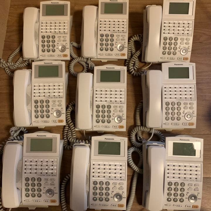 28台セット 大量 まとめ売り パナソニック ビジネスフォン vb-f611ka