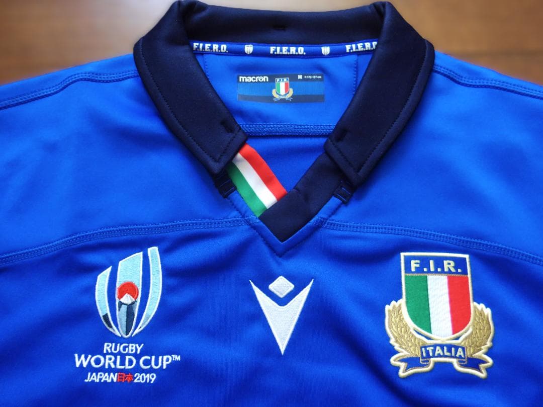 イタリア代表 ラグビーワールドカップ2019 日本 macron Azzurri