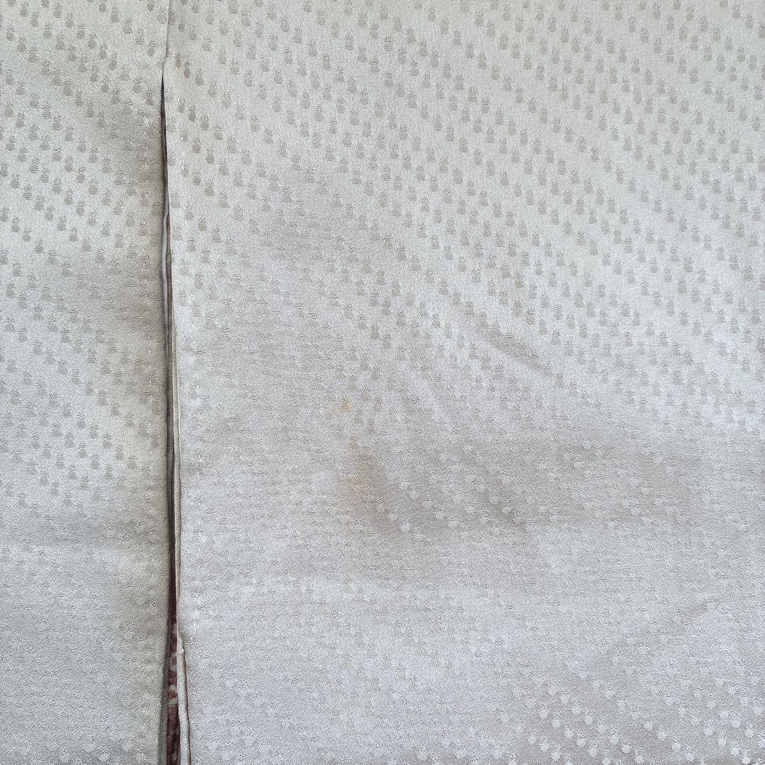 訪問着　フルセット　着物　正絹　絞り　雪輪　淡い　入学式　お祝い　N4