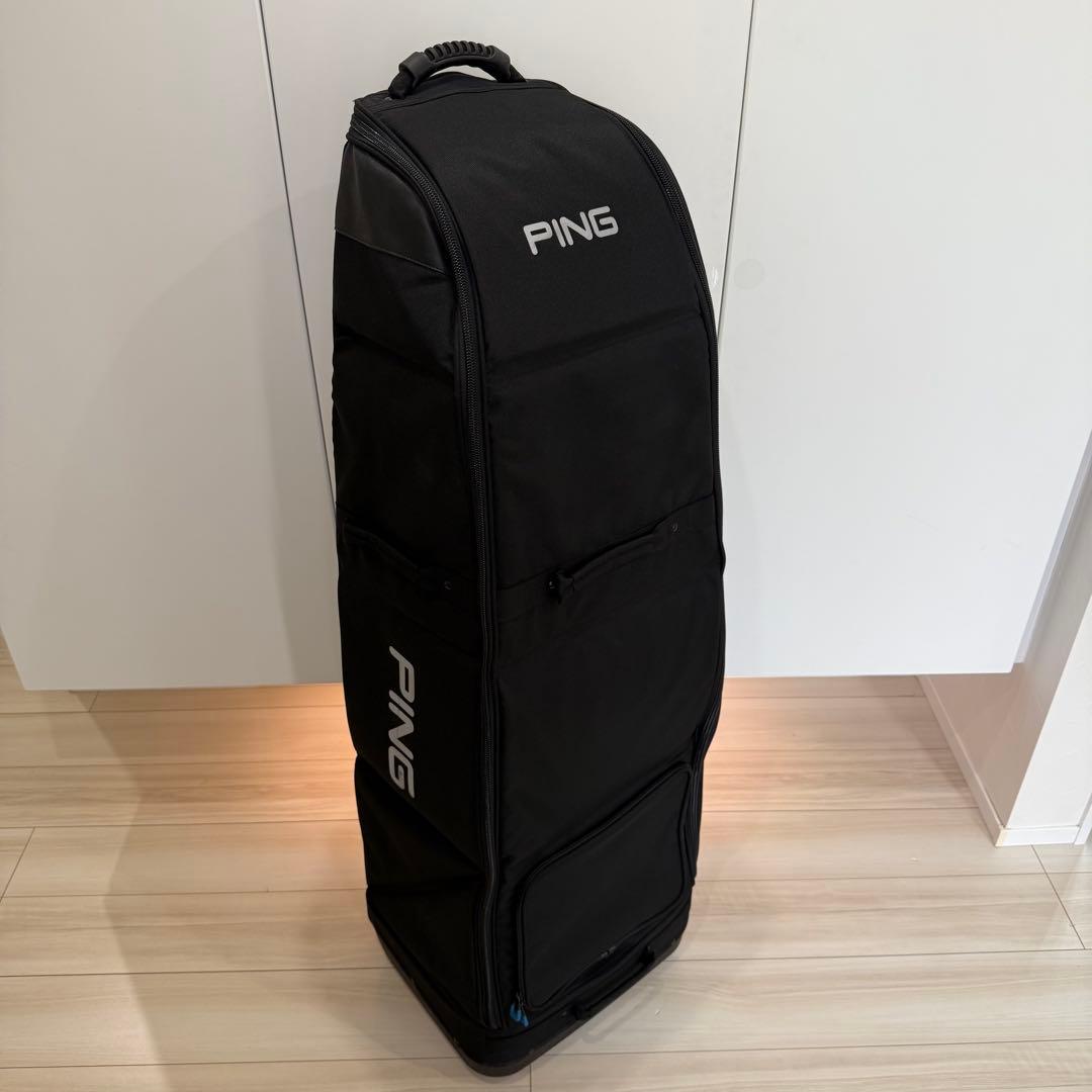 PING ピン ゴルフ用 トラベルバッグ キャリーケース 折りたたみ可能