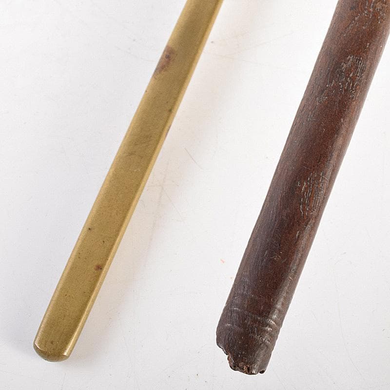 こうちゃん　朝鮮美術　李朝　古銅　薬匙　銅匙　柄杓　5点　V　R7507