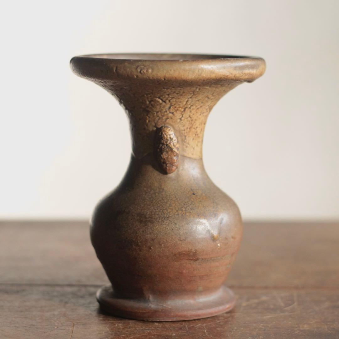 古い 仏花器 花器 古道具 アンティーク