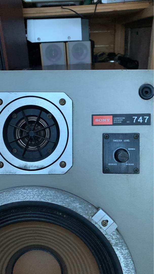 R*a様 SONY スピーカーペア SS-747 8Ω 80W ソニー 昭和レト