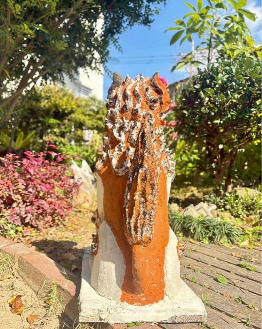 漆喰シーサー