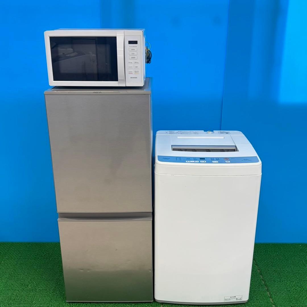 711 大人気3点セット　冷蔵庫　洗濯機　電子レンジ　小型　一人暮らし　極美品