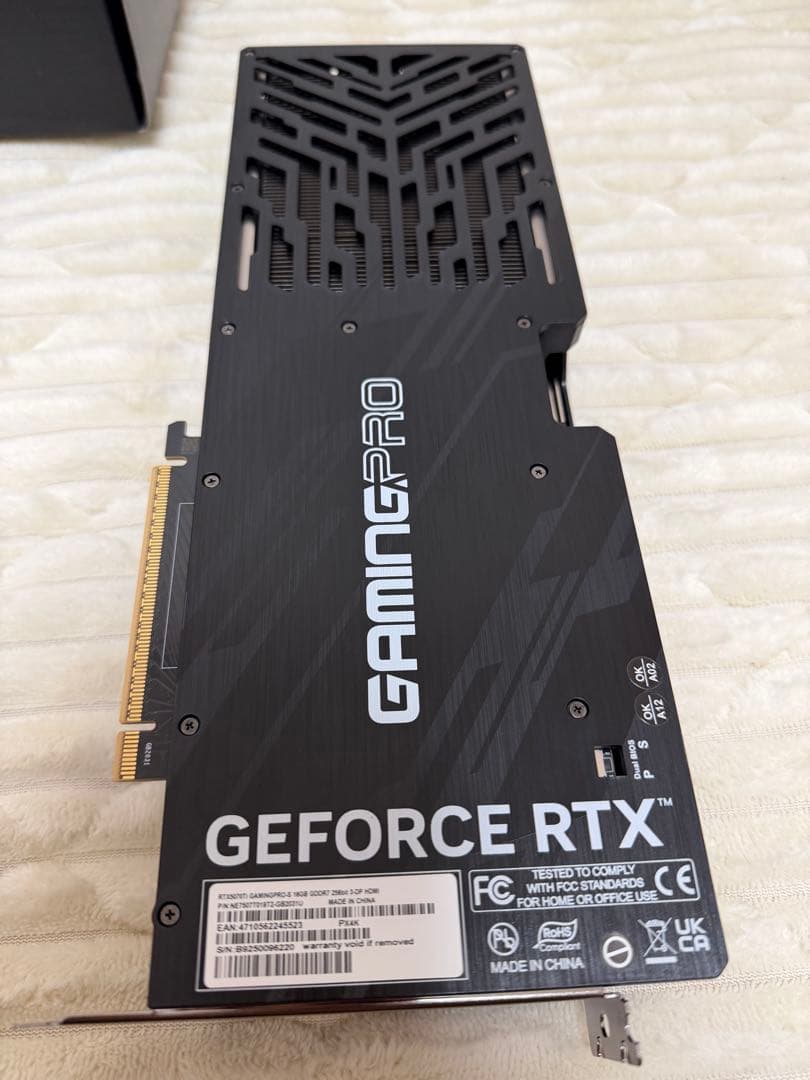 （美品）PALIT GEFORCE RTX 5070Ti 16GB