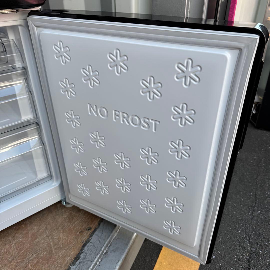 C7317★2024年製美品★ハイアール冷蔵庫ヤマダ洗濯機ブラック黒　家電セット