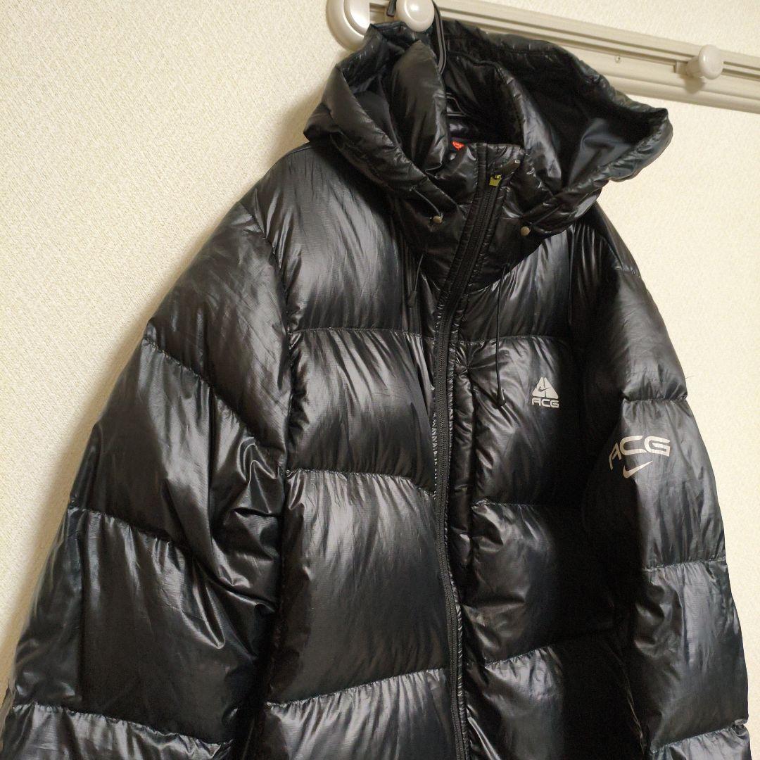 Nike ACG 00s ダウンジャケット 黒　M 800フィル