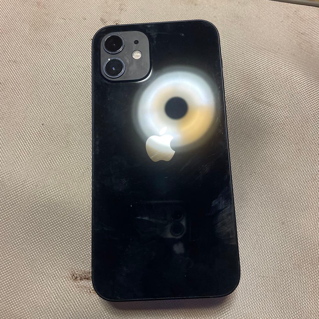 綺麗Apple iPhone 12 ブラック 64GB SIMロック解除済み