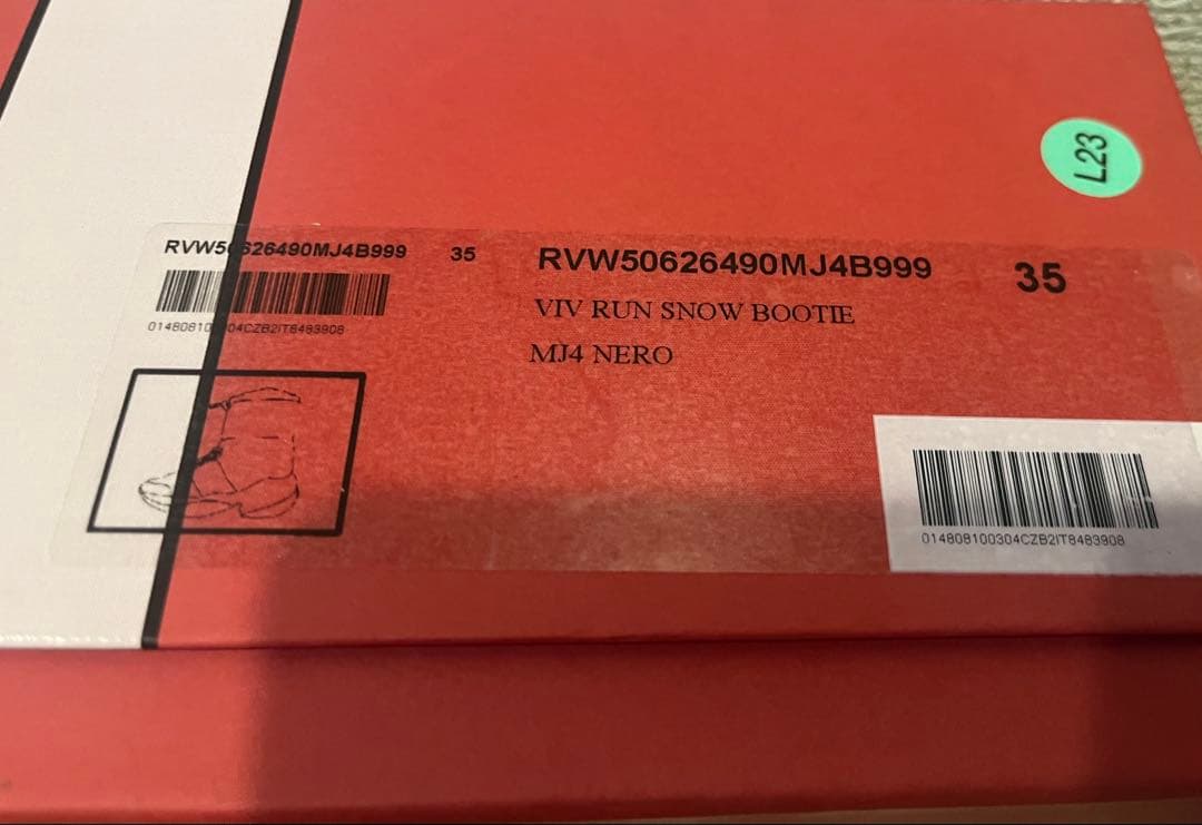 ロジェヴィヴィエ　ヴィヴ ラン スノーブーツ　35 黒