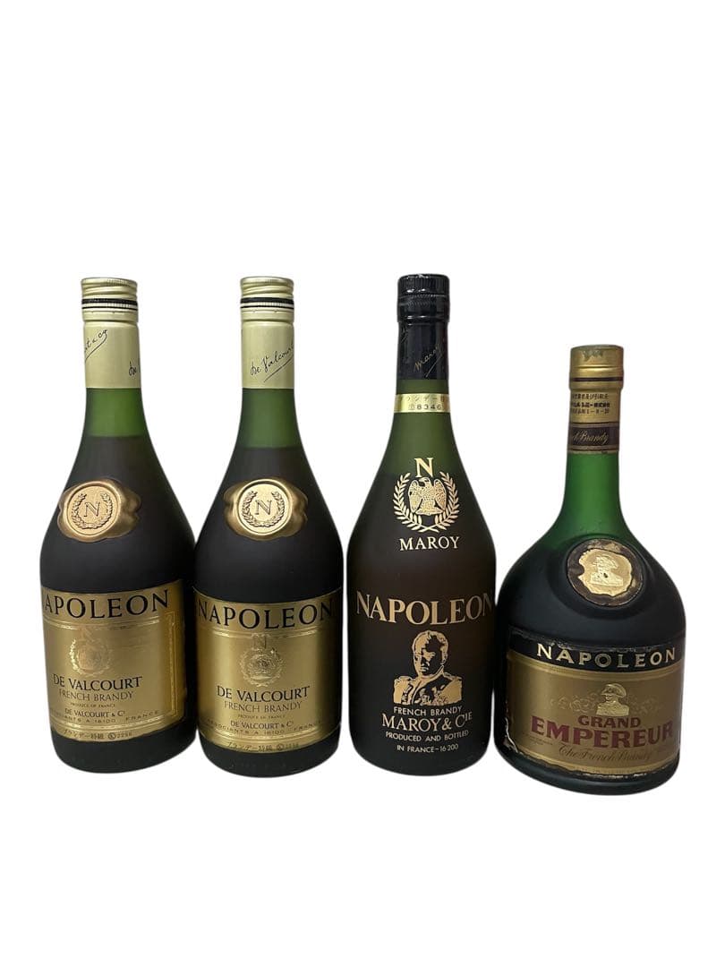 ②未開封 ナポレオン ブランデー 4本売り 古酒 お酒