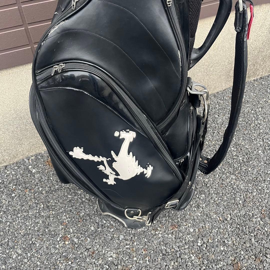 【大人気】OAKLEY オークリー SKULL キャディバッグ 3点式　ブラック