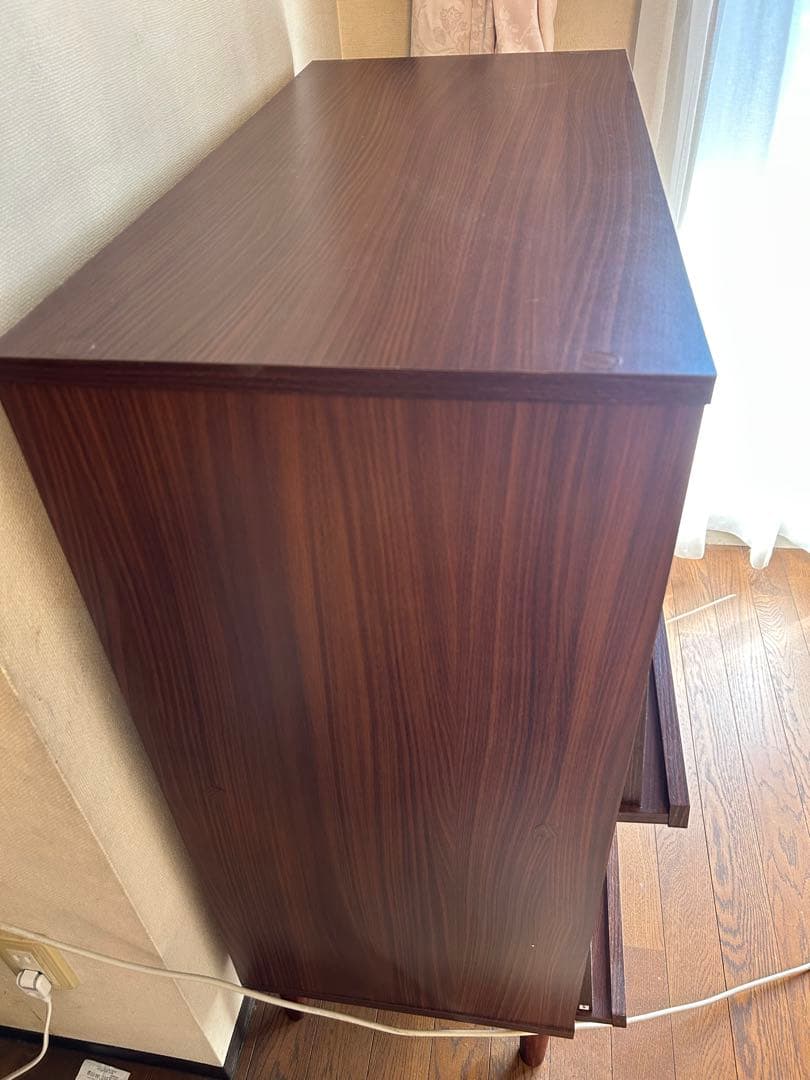 ★レコードラック 収納・扉付き☆