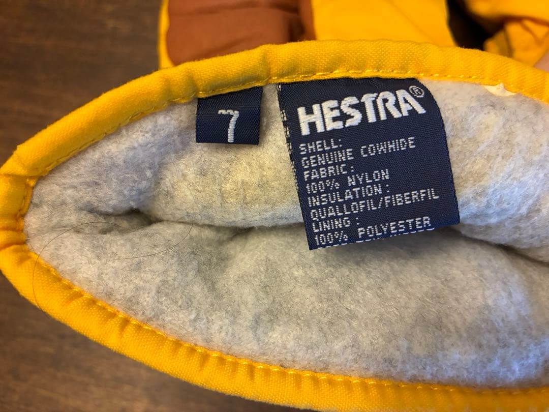 HESTRA GORE-TEX スキーグローブ サイズ7