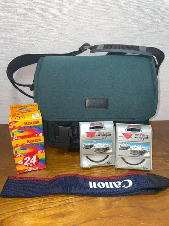 【値下げ可能！】フィルムカメラ　Canon EOS kissモデル　ビンテージ