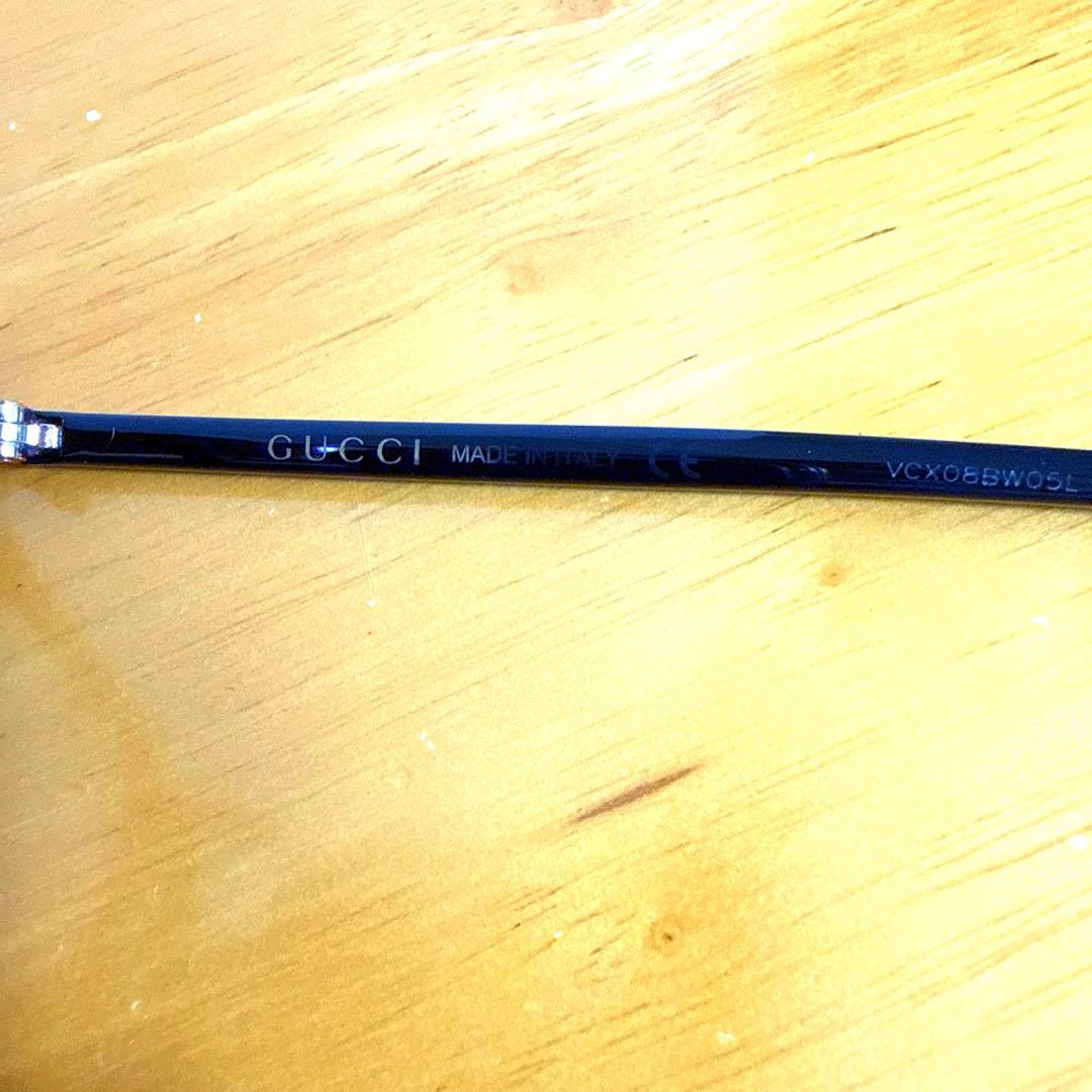 【イタリア製】GUCCI グッチ 伊達メガネ