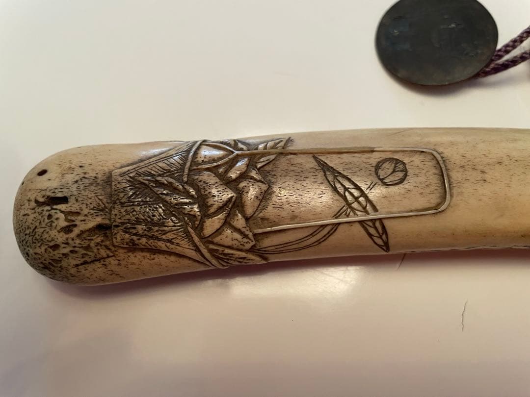 煙管入れ（角製） ご希望なら煙管のおまけ付き