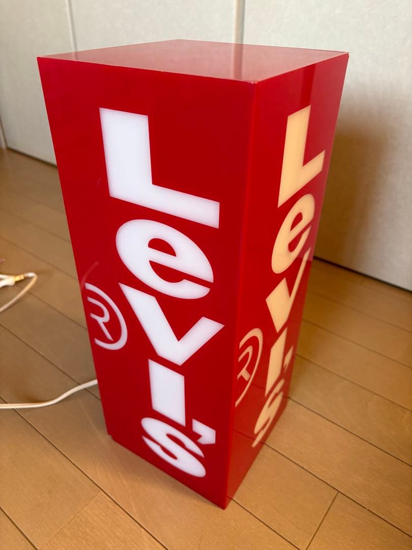 LEVI’Sリーバイスディスプレイライト 販促 店頭 非売品 コーナーサイン