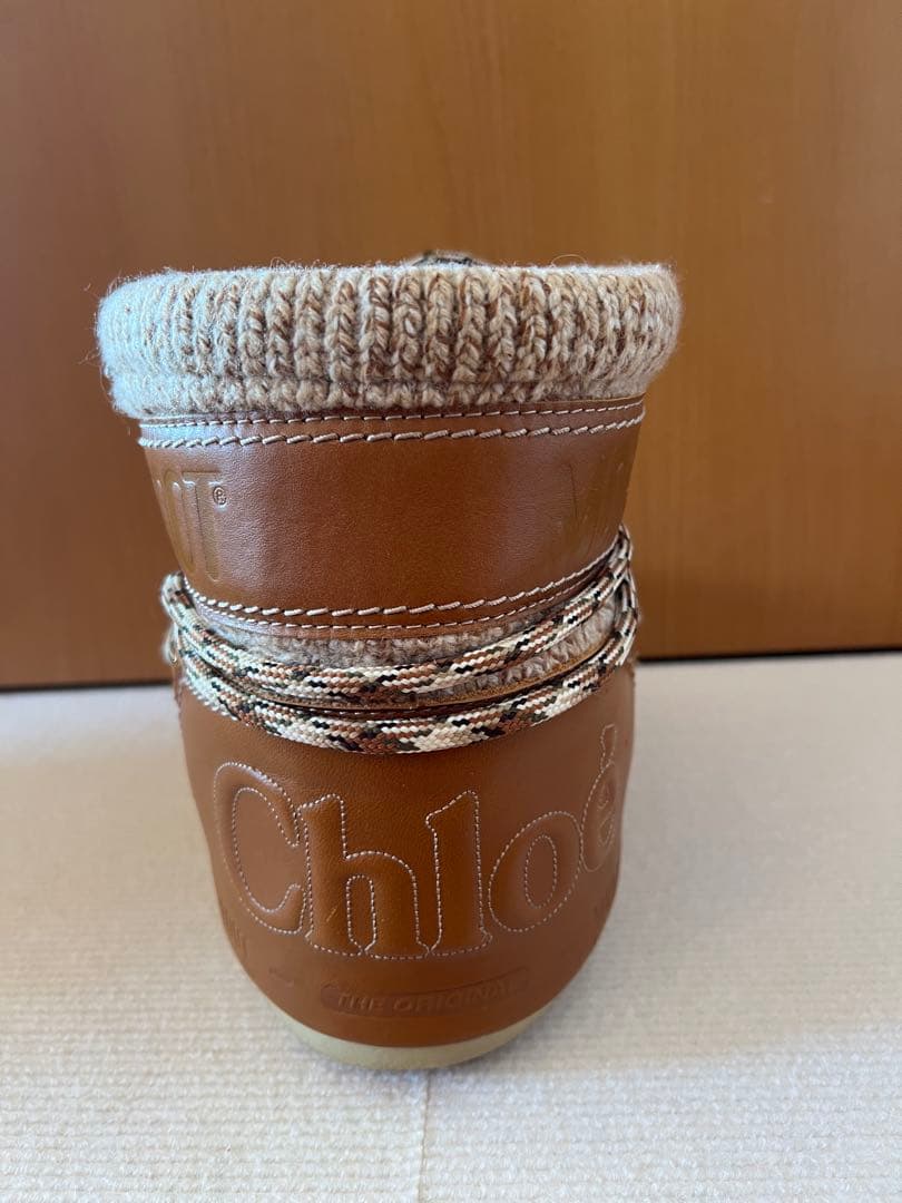 クロエ CHLOE × ムーンブーツ Moon Boot ムートンブーツ